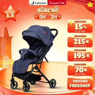 Xe đẩy gấp gọn Chilux M02 - Thiết kế khoa học, Tính năng vượt trội