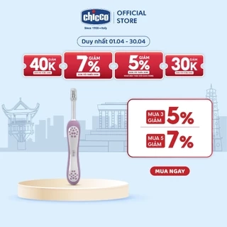 Bàn chải đánh răng Tím hồng/Xanh biển Chicco 6-36M