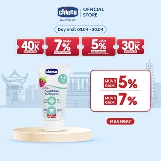 Kem đánh răng hương Dâu Chicco 50ml dành cho bé 12m+