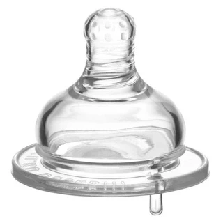 2 Ty núm thay thế bình sữa cổ rộng KU.KU DUCKBILL dòng chảy chữ thập KU5276A/5277/5278
