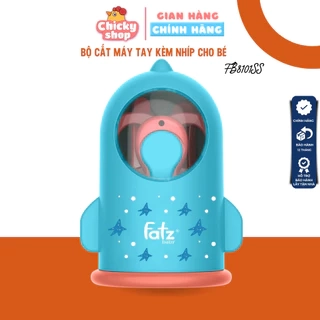 Bộ dụng cụ cắt móng tay kèm nhíp cho bé FATZBABY FB8101SS 4 món (bấm móng tay, kéo cắt móng tay, rũa móng và nhíp)