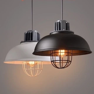 Đèn chao thả chống nổ Dây Xích SuperVilighting mã THACNO-D330, Đui E27Trang trí phòng khách bàn ăn