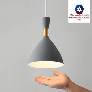 Đèn thả Xi Mạ Đồng SuperVilighting, mã THAXIMADONG-D160, Sử dụng bóng đui E27, Kích thước D160 mmx H220 BH 24 tháng.