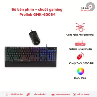 Bộ Bàn Phím Kèm Chuột Gaming Prolink GMK-6001M - CHÍNH HÃNG STORE