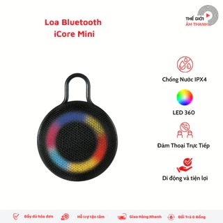 Loa Bluetooth Có Đèn iCore Mini Chống Nước IPX4 - CHÍNH HÃNG STORE