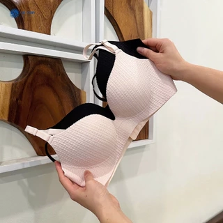 Áo Lót Nữ Su Đúc 3D Không Gọng Đệm Vừa Nâng Ngực AL8566 By Bechipi
