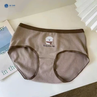 Combo 5 Quần Lót Nữ Cotton Gấu Giữa Trẻ Trung Freesize (45-55kg) QL9019 By Bechipi