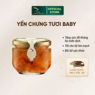 1 Hũ 120ml Yến Baby Chưng Tươi Nóng CICI THƯỢNG ĐỈNH YẾN Cho Người Lớn Tuổi Bà Bầu Yến  Chưng Cho Bé
