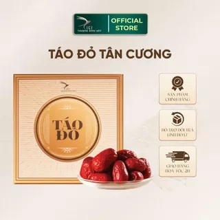 Táo Đỏ Tân Cương CICI THƯỢNG ĐỈNH YẾN Giúp Kích Thích Hệ Miễn Dịch Bảo Vệ Gan, Cải Thiện Giấc Ngủ Hộp 200gr