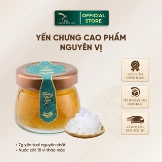 Yến chưng cao phẩm Nguyên vị thượng hạng hũ 50-65g Yến Tươi  CiCi Thượng Đỉnh Yến Yến Sào Khánh Hòa nguyên chất