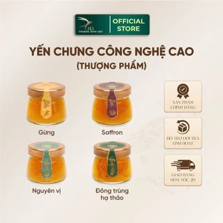 Yến Chưng Thượng Phẩm Công Nghệ Cao Hũ 50-65g CiCi Thượng Đỉnh Yến Kết Hợp Cùng Các Loại Thảo Dược Quý Yến Tươi