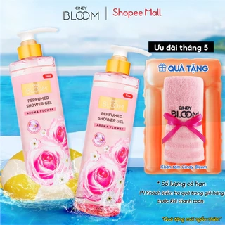 Combo 2 Sữa tắm nước hoa Cindy Bloom Aroma Flower hương ngọt ngào nữ tính 640g/chai