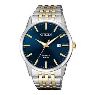 Đồng Hồ Citizen Nam Dây Kim Loại Pin-Quartz BI5006-81L - Mặt Xanh (39mm)