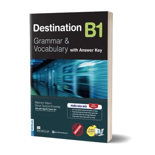 Sách - Destination B1 - Bản mới kèm đáp án- Grammar & Vocabulary with Answer Key - MC