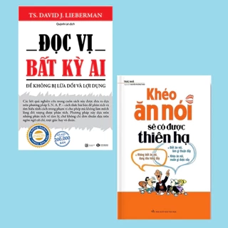 Sách - Khéo ăn nói sẽ có được thiên hạ + Đọc vị bất kỳ ai - Bộ 2 cuốn, lẻ tùy chọn