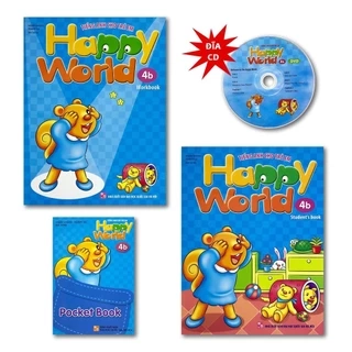 Sách - Tiếng Anh cho trẻ em - Happy world - 1 tập giao ngẫu nhiên