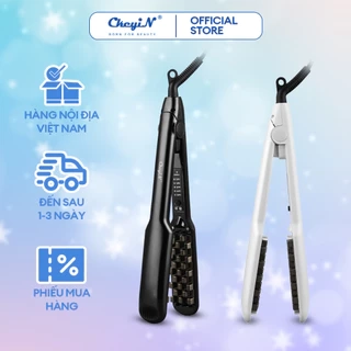 CkeyiN Máy dập bấm phồng chân tóc 5 mức điều chỉnh hỗ trợ tạo kiểu sử dụng cho cả tóc khô và ướt tiện lợi HS456