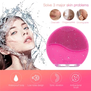 Ckeyin Máy Rửa Mặt Sóng Siêu Âm usb Bằng Silicon