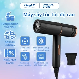 CkeyiN Máy Sấy Tóc ion âm 2 Chiều Nóng Lạnh , Nóng Lạnh 2 Chiều Chăm Sóc Tóc,gió mạnh giúp tóc nhanh khô HA013
