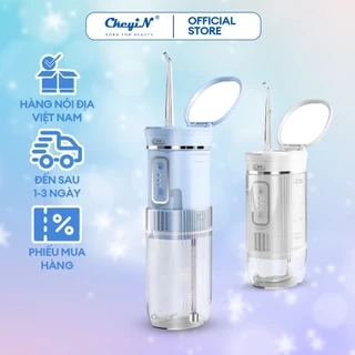 CkeyiN Máy tăm nước 3 chế độ có thể sạc lại tiện lợi chuyên dụng chăm sóc răng miệng KQ136 DG003