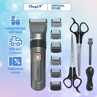 CkeyiN Tông Đơ Cắt Tóc - Tăng Đơ Cắt Tóc Gia Đình Chuyên Nghiệp Chính Hãng, Máy Hớt Tóc RD011