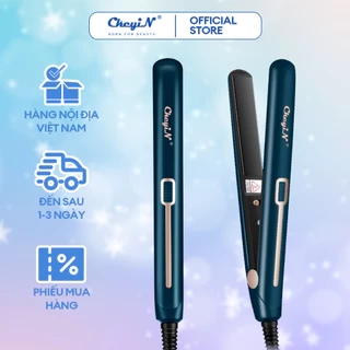 Máy duỗi và uốn tóc CKEYIN HS353 thiết kế 2 trong 1 tạo kiểu cho nữ