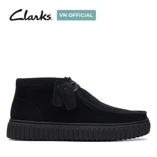 Giày Bốt Da Lộn Nam Clarks - Torhill Hi