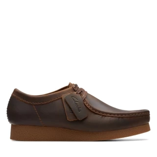 Giày Buộc Dây Da Lộn Nam Clarks - WallabeeEVO