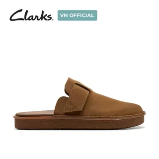 Giày Mule Da Lộn Nam Clarks - Litton Mule