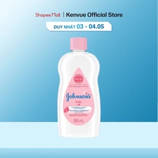 Dầu mát xa dưỡng ẩm Johnson's baby oil pink 200ml - 100980003