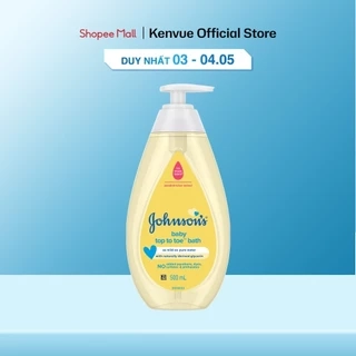 Sữa tắm gội toàn thân Johnson's TOP TO TOE 500ml - 100979994