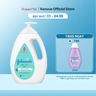 Sữa tắm Johnson's Baby chứa sữa và gạo 1000ml - 100979992