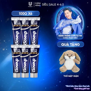 Combo 6 Kem Đánh Răng Closeup Làm Trắng Răng Tự Nhiên Sau 2 Tuần 230G/Tuýp