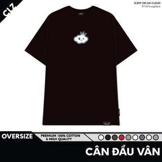 Áo phông nữ nam unisex tay lỡ thun form rộng local brand teen cổ tròn oversize CLOUDZY POPULAR