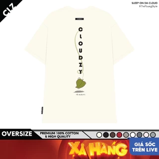 Áo phông local brand nam nữ unisex tay lỡ thun CLOUDZY form rộng phong cách Hàn oversize AT FALLING