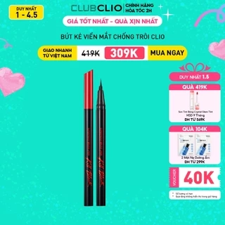 [ĐỘC QUYỀN 1.5] Bút Kẻ Viền Mắt Chống Trôi Clio Superproof Brush Liner 0.55ml