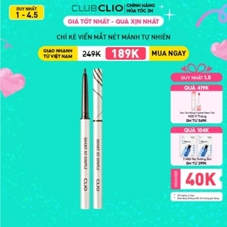 (Phiên bản mới) Chì Kẻ Viền Mắt Clio Sharp So Simple Waterproof Pencil Liner 0.14g