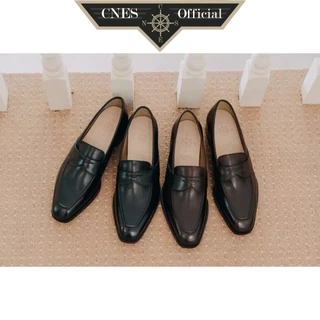 Giày Lười Nam Loafer Thời Trang Công Sở Lịch Sự Chất Liệu Da Bê Nhập Khẩu Cao Cấp Thương Hiệu CNES (CHISENGAN)