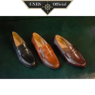 Giày lười nam thời trang cao cấp chất liệu da bê nhập khẩu thương hiệu CNES (CNS 217 NSL)