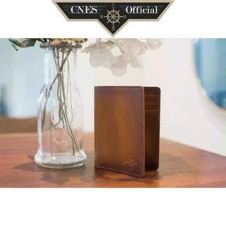 Ví Đứng Nam Thời Trang Cao Cấp Chất Liệu Da Bò Nhập khẩu Thương Hiệu CNES