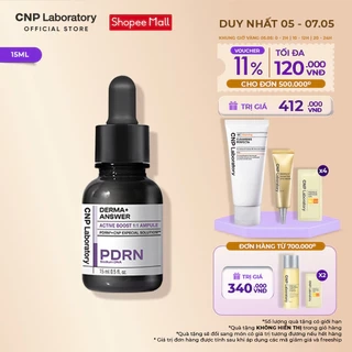 Tinh chất PDRN căng bóng sáng da hỗ trợ tái sinh CNP Derma Answer Active Boost Ampule 15ml