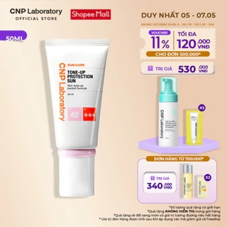 Kem chống nắng nâng tông và kiềm dầu CNP Laboratory tone up sun cream SPF 42/PA+++ 50ml