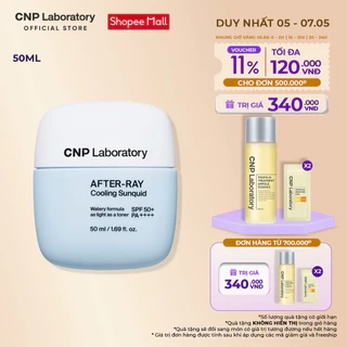 Sữa chống nắng dịu da CNP Laboratory After-Ray Cooling Sunquid SPF50+ PA++++ 50ML