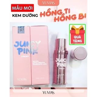 Kem làm hồng ti, hồng nhũ hoa, bikini, dưỡng ẩm, mềm ti JUICY PINK, dung tích 5gr - YUVIAS, che tên sp