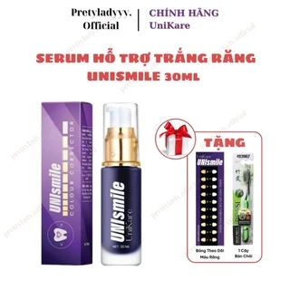 Serum trắng răng Unismile Unikare - Hỗ trợ cải thiện vết ố vàng răng làm sạch mảng bám trên răng