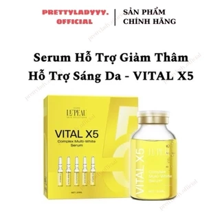 Vital X5 Serum Hỗ Trợ Sáng Da, Hỗ Trợ Mờ Thâm, Dung Tích 20ml, Phù Hợp Cho Nam Và Nữ, Skincare - Le peau