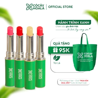Son dưỡng hồng môi, mềm mịn, mọng nước, giảm thâm môi 3M Cỏ Cây Hoa Lá - 1.5g
