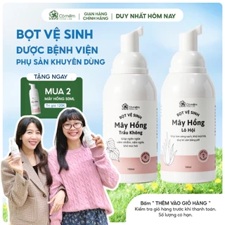 Bọt vệ sinh phụ nữ Mây Hồng An Toàn Thiên Nhiên Cỏ Mềm 150ml