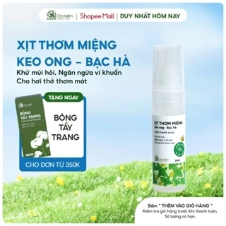 Xịt Thơm Miệng Vị Bạc Hà Cho Hơi Thở Thơm Mát Cỏ Mềm 10ml
