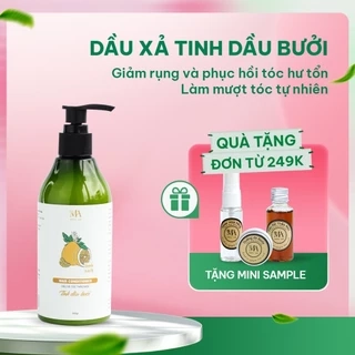 Dầu Xả Thảo Mộc Mộc An Chiết Xuất Từ Tinh Dầu Vỏ Bưởi Giảm Gãy Rụng Và Phục Hồi Tóc Hiệu Quả 300g